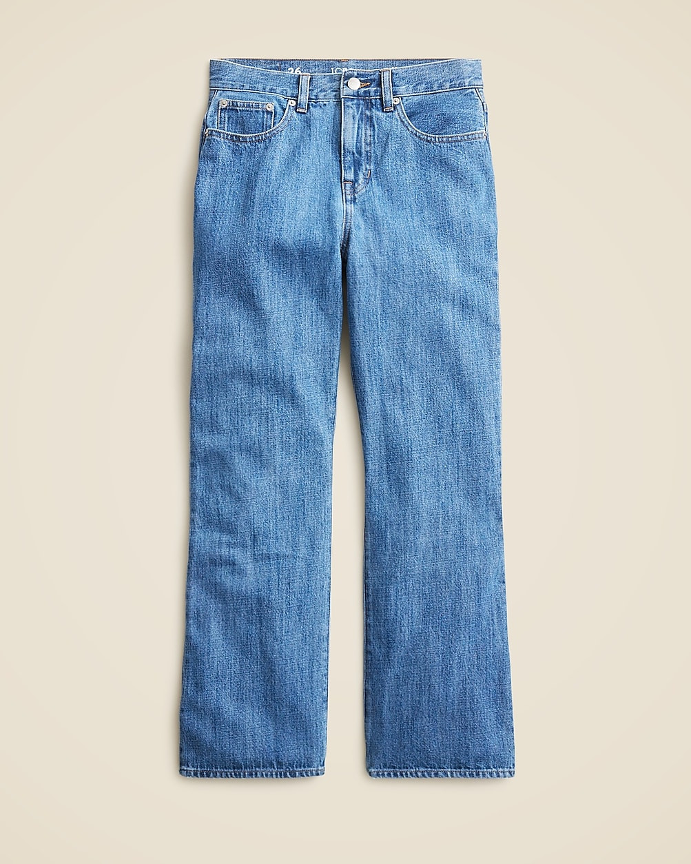 Mid-rise cropped kickout jean in 1984 rigid | J. Crew US