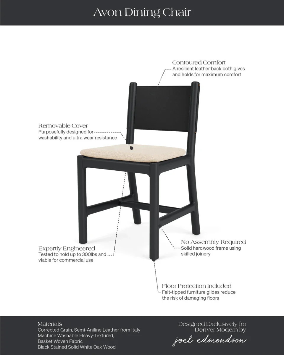 Avon Dining Chair | Denver Modern