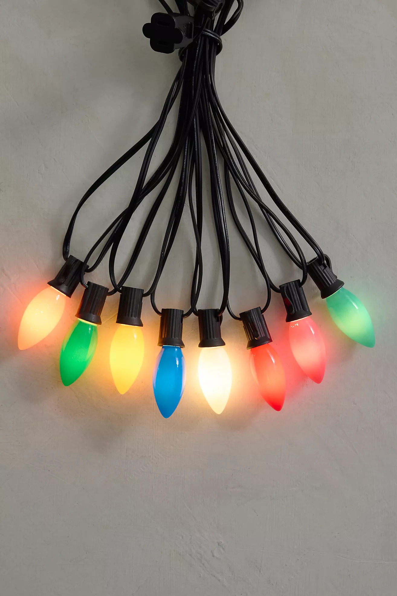 Stargazer Garden Lights, Set of 21 Bulbs, Yesteryear Candle Edition | Anthropologie (US)