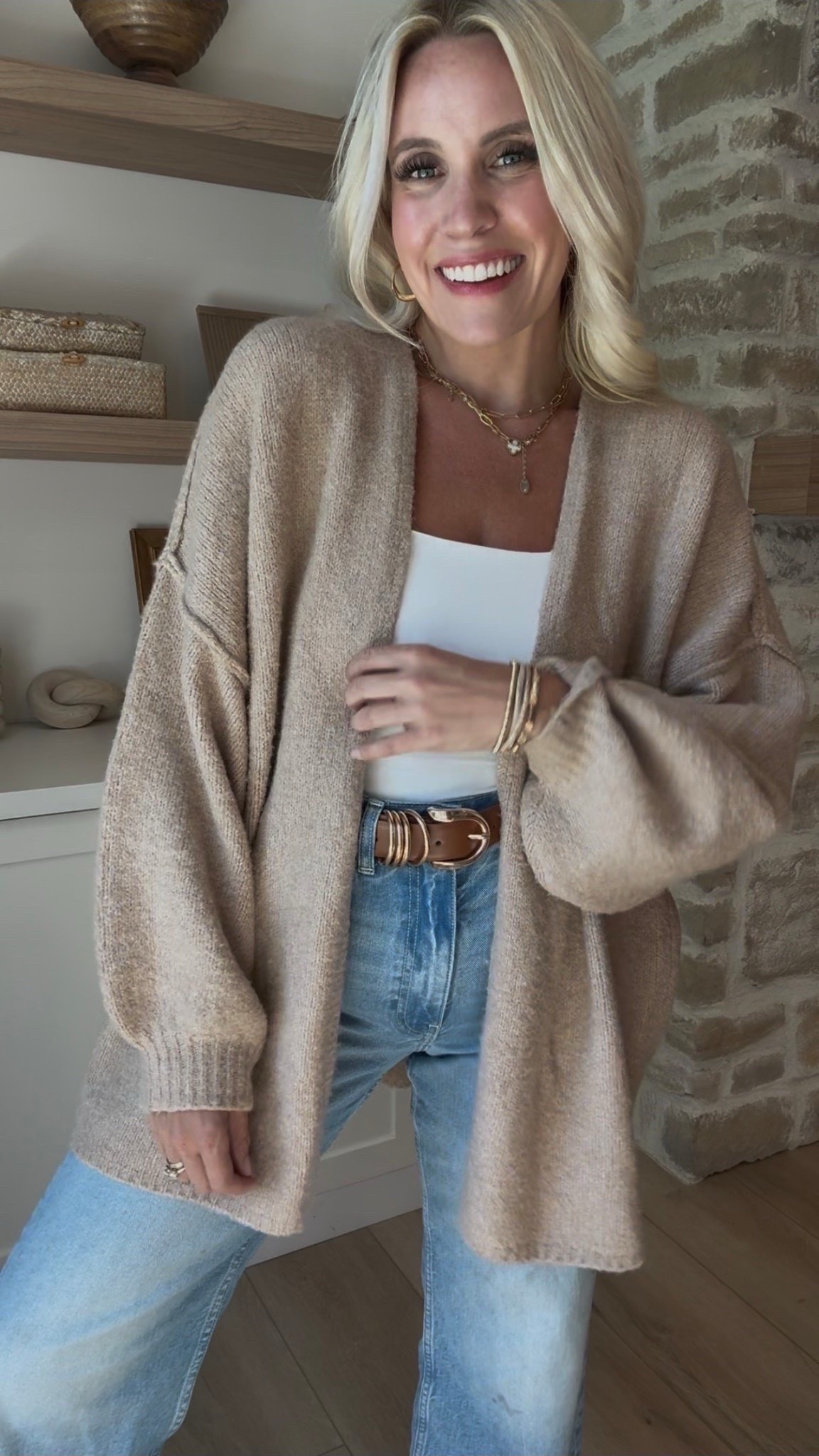 This Amazon cardigan can be worn over literally everything! On sale for $36 today!
