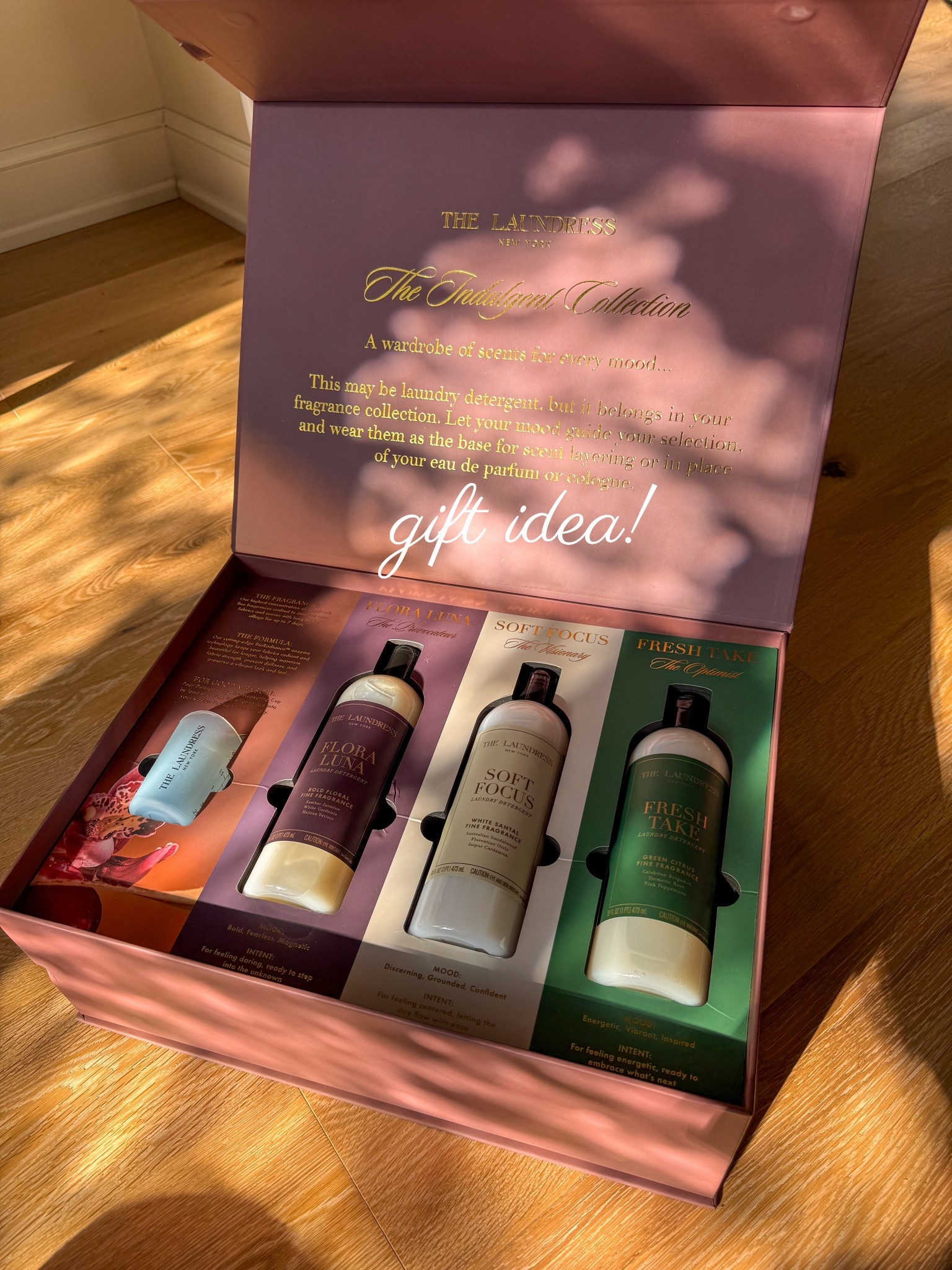 Laundry day becomes a little luxury! This is the perfect gift for the girl who loves scents! It’s the gift that keeps on giving to bring something special to everyday life. There’s also a travel size set that would be perfect for someone looking to find their next signature scent. 

gift idea, little luxury, gift guide, signature scent, home scent, perfume, gifts for her, gifts for mom 

#LTKGiftGuide #LTKHome #LTKHoliday