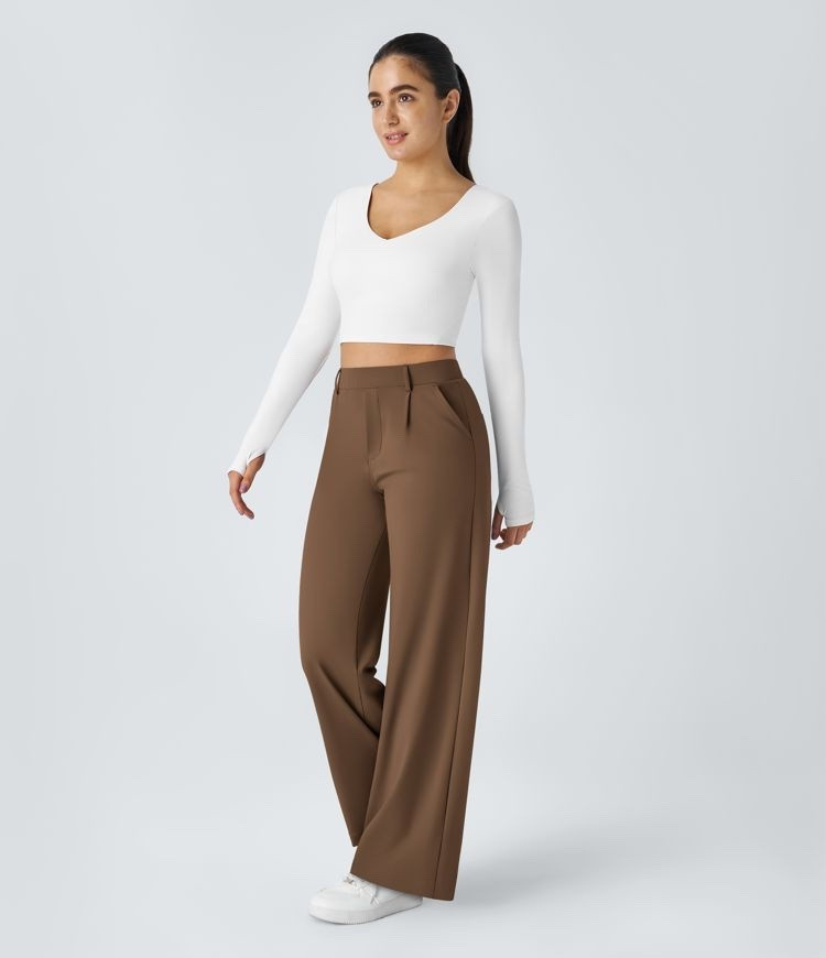 Petite trousers, great for workwear or travel/casual outfits 
#petitetrousers #extrashort #petiteoutfit #extrashorttrousers 

#LTKpetite #LTKspring #LTKjeans
