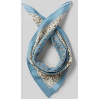 Jake*s Casual Bandana aus reiner Baumwolle in Bleu Melange, Größe 1 | Peek & Cloppenburg* Düsseldorf DE