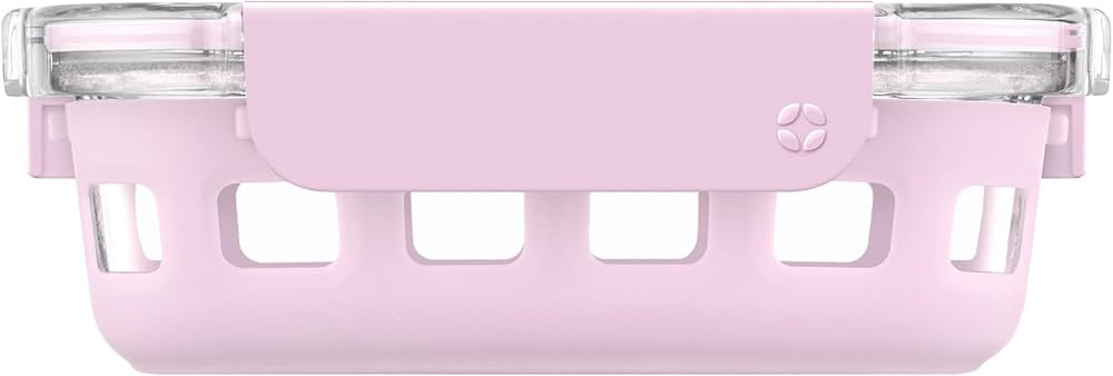 Ello Duraglass Meal Prep Container- Glass Food Storage Container with Silicone Sleeve and Airtigh... | Amazon (US)