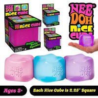 Schylling Needoh Nice Cube Sensory Fidget Toy, Stress Relief Squishy Cube, Anti-Anxiety Squeeze Toy for Focus & ADHD Support | AliExpress (US)