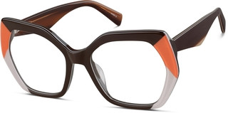 Geometric Glasses 4449415 | Zenni Optical (US & CA)