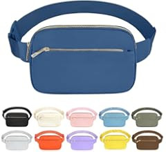 Frenou Fleece Belt Bag with Adjustable Strap for Women and Men Crossbody Fanny Bag Bum Bag, Waist... | Amazon (US)