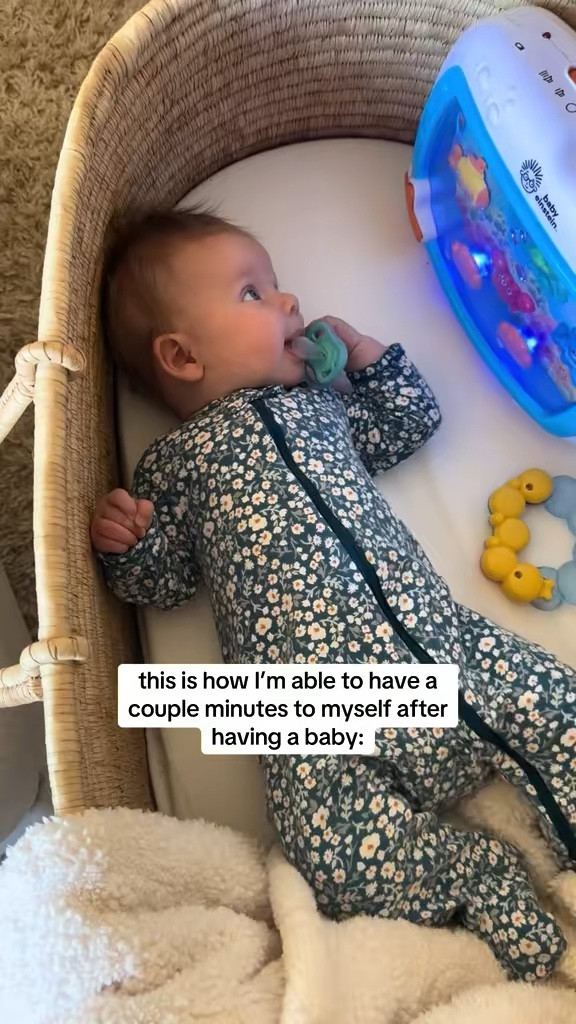 The Baby Einstein Sea Soother Aquarium turns bedtime into a peaceful little ocean with soft lights and calming sounds. Perfect for fussy babies who need help winding down. If bedtime has been a struggle, this might be your new lifesaver.

#LTKBump #LTKmomlife #LTKBaby