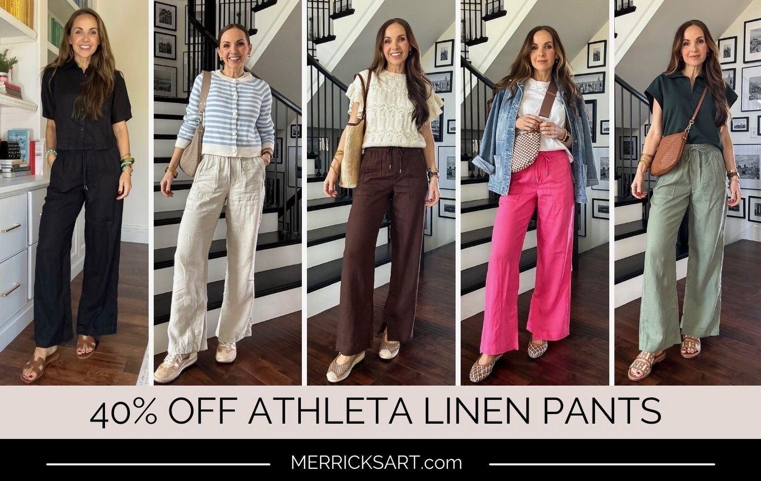 40% off THE athleta linen pants in all color through 3/23! I am in a XS regular. 

#LTKSaleAlert #LTKgrwm