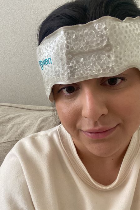 headache has me down 🤕 but this wrap has helped SO much for bad headaches, migraines, sinus pressure, colds etc. it would be a crime to not share this MUST HAVE medicine cabinet item with you! I freeze mine and wear it cold on my head after about 3-5 mins of thawing. You can also use it as a hot pad too! 

#LTKhome #LTKfindsunder50 #LTKfamily