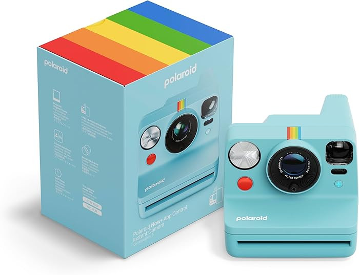 Polaroid Now+ - Cámara de película instantánea tipo I de tercera generación, controlada por a... | Amazon (US)