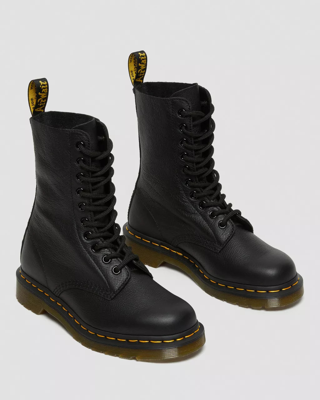 1490 Virginia Leather Mid Calf Boots | Dr. Martens