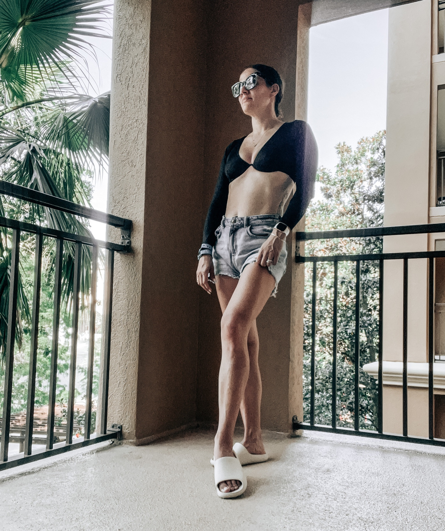 Good American long sleeve swim top  

#LTKstyletip #LTKswim #LTKSeasonal