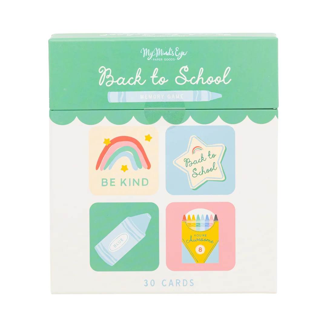 Back to School Matching Game | My Mind's Eye
