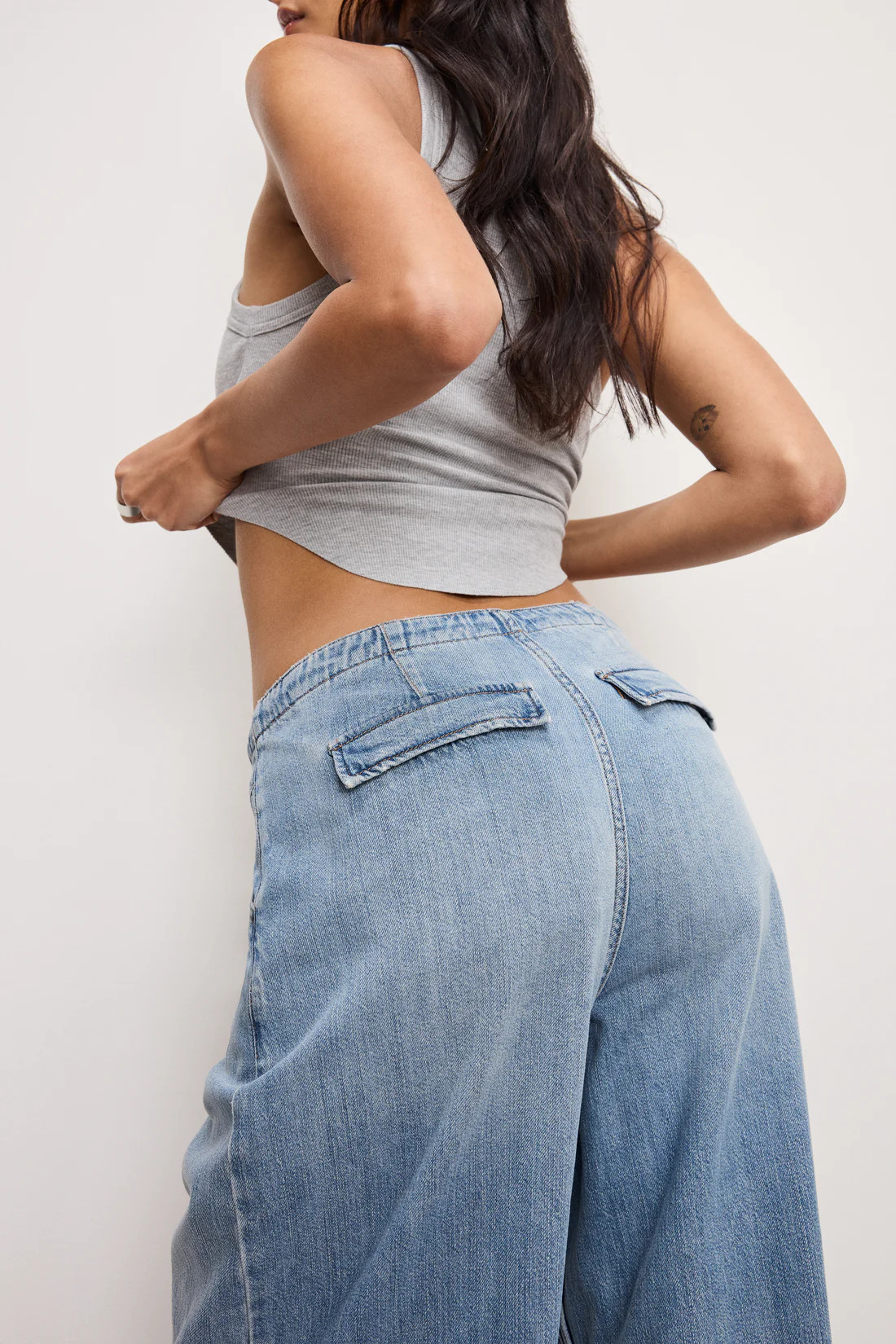 WEIGHTLESS GOOD EASE JEANS | INDIGO961 - GOOD AMERICAN | Good American