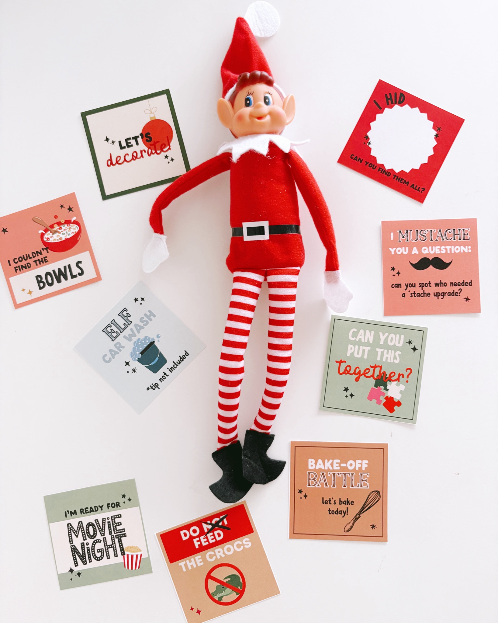 Running out of elf ideas?!? We got you! Not just adorable prints, but instructions and ideas to go along with them! 

#LTKHoliday #LTKKids #LTKSeasonal