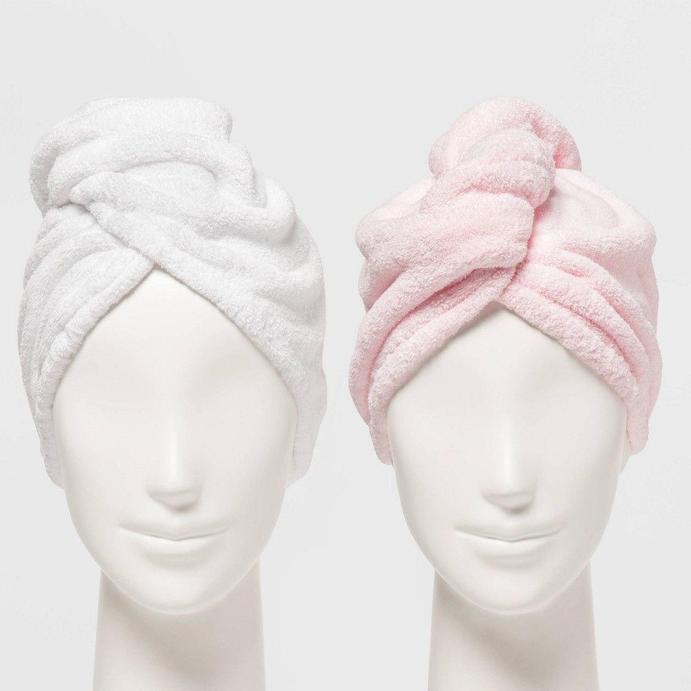 Spa Hair Towel - 2pc, Hair Towels | Target