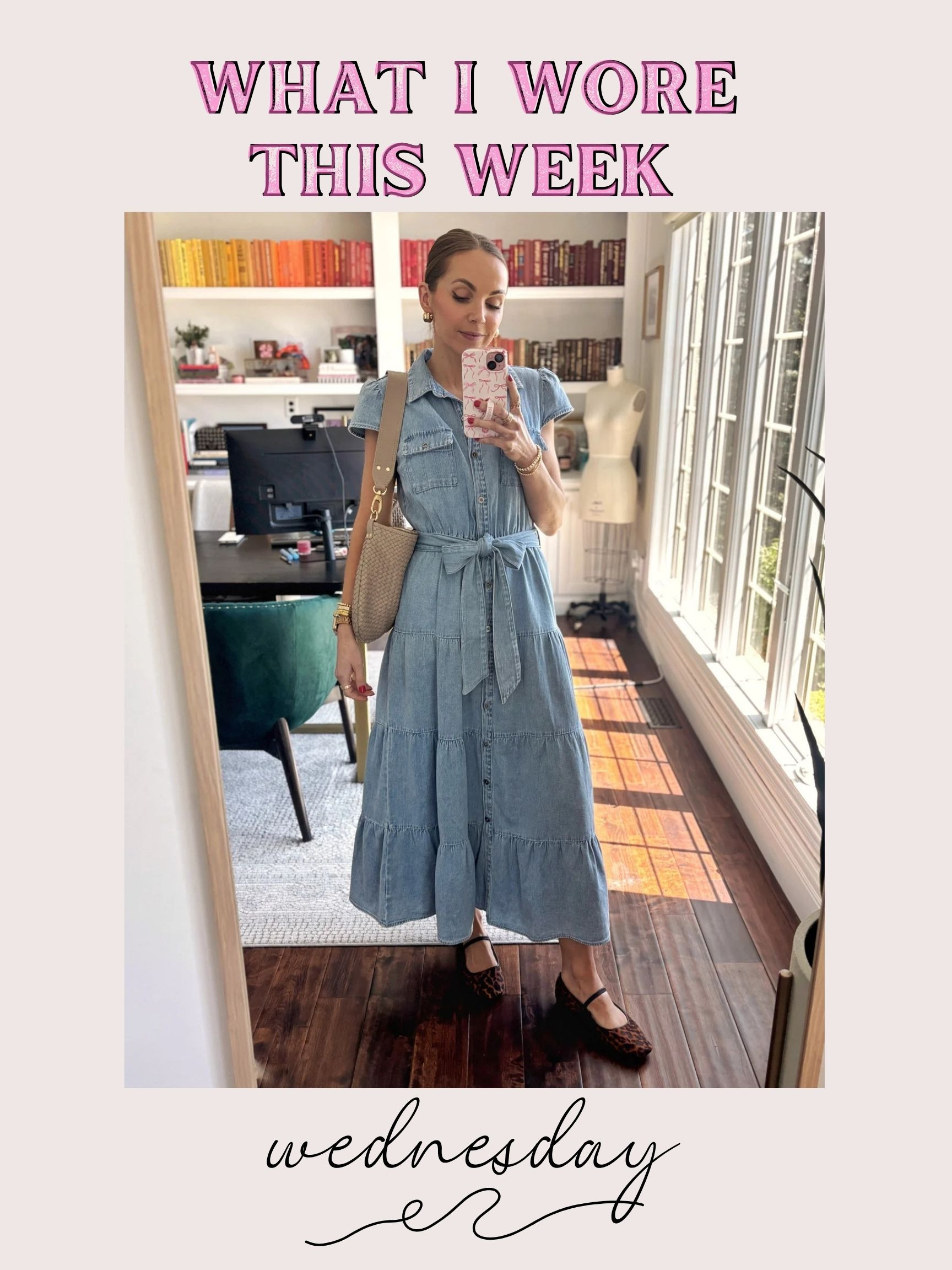 Spring denim dress + @quince bag for elevated casual look 

#LTKStyleTip #LTKSeasonal #LTKParties