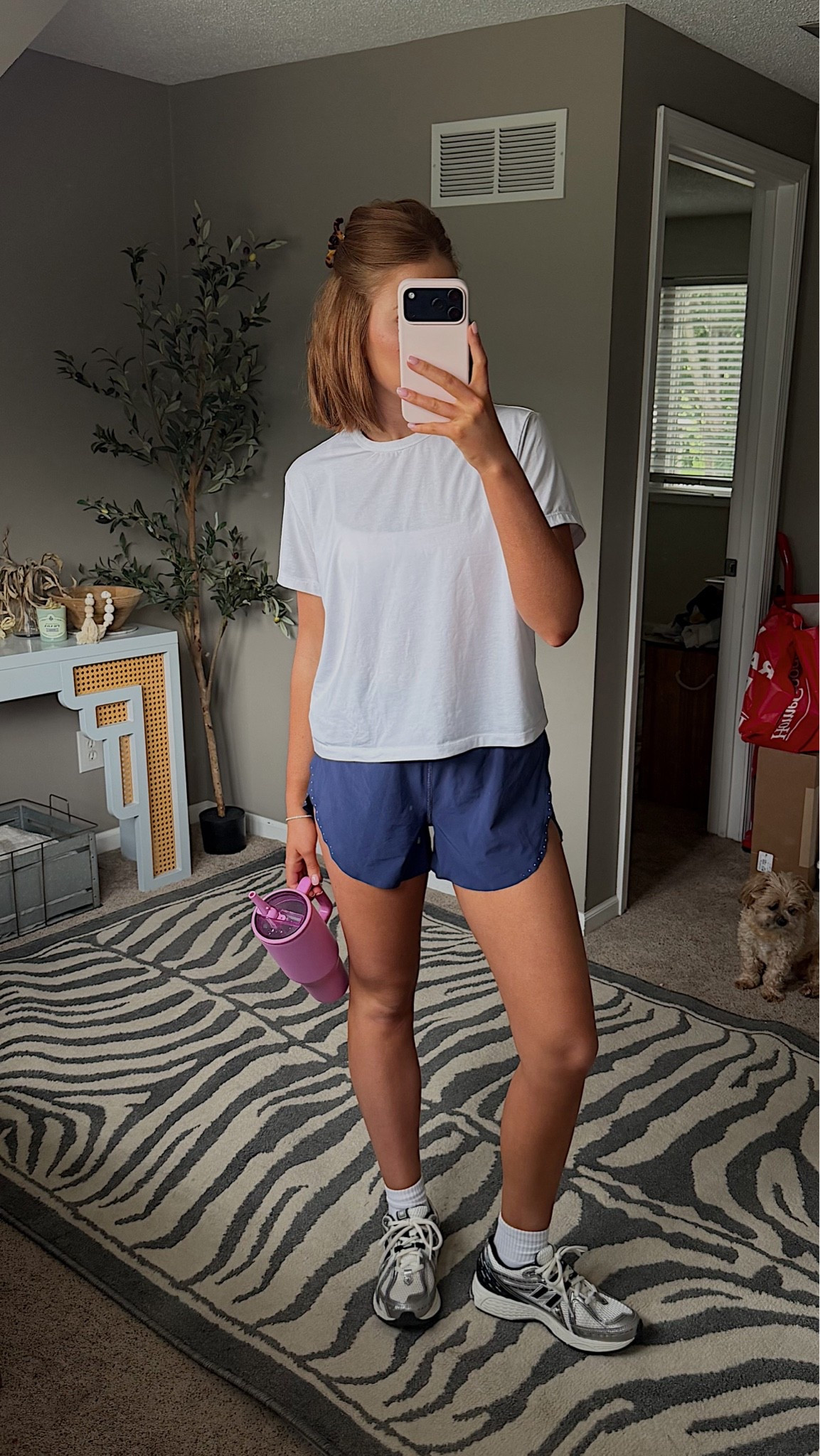 M top & size 4 shorts! Shoes are tts

#LTKdayinmylife #LTKootd #LTKActive