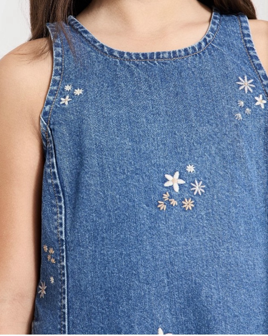 Cutest girls embroidered denim dress at @Target - perfect for spring and and ON SALE FOR $15!

Target Deal Days
Kids spring outfits 
Girls spring outfit
Girls summer outfit 

#LTKKids #LTKootd #LTKmomlife