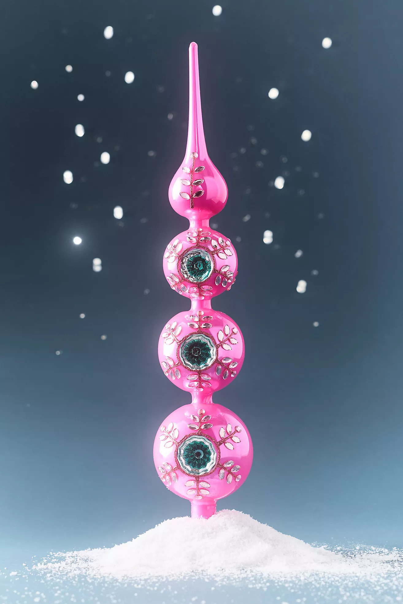 Vintage Jeweled Bauble Tree Topper | Anthropologie (US)