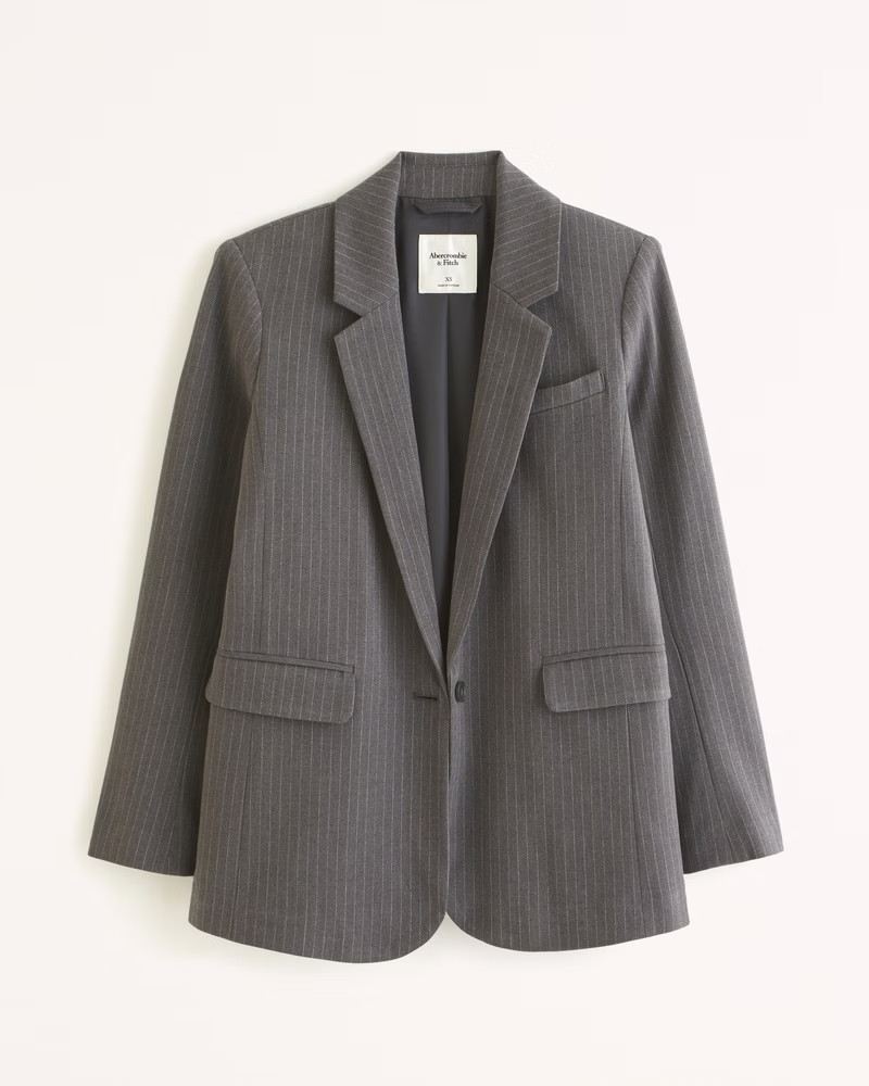 Lightweight Suiting Blazer | Abercrombie & Fitch (US)