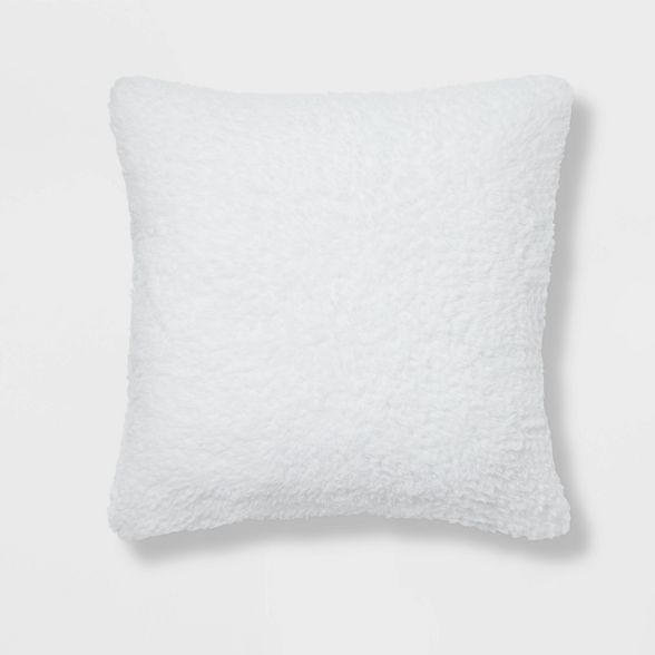 Sherpa Square Pillow - Room Essentials™ | Target