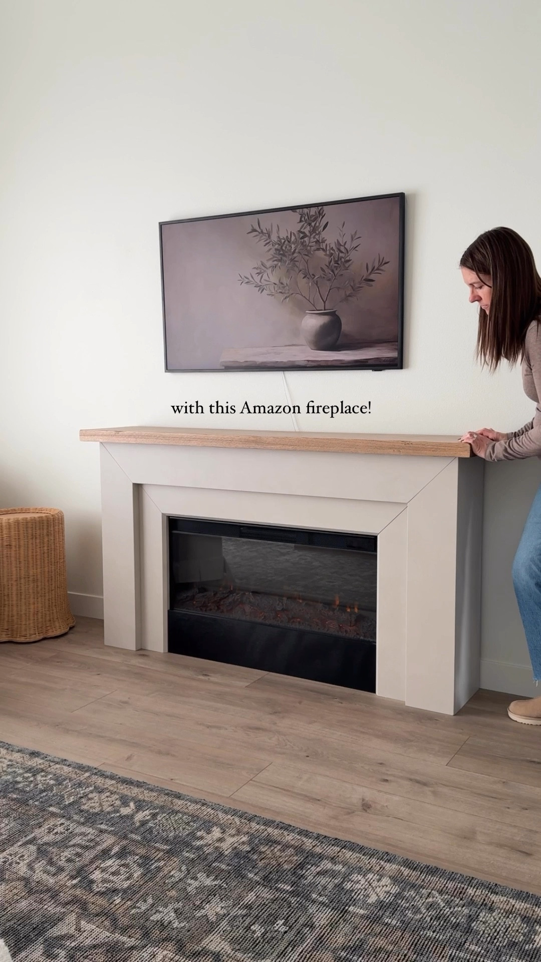 This electric fireplace is finally back in stock! We had this in our living room in our previous home and now in our bedroom 😍 it has lots of settings including heat, just flames for ambiance and more!

Follow @frengpartyof6 for more neutral + affordable home finds! 

#amazonfind #amazonhome #amazonhomefind #electricfireplace #diyfireplace #organicmodern #bedroom 



#LTKStyleTip #LTKHome