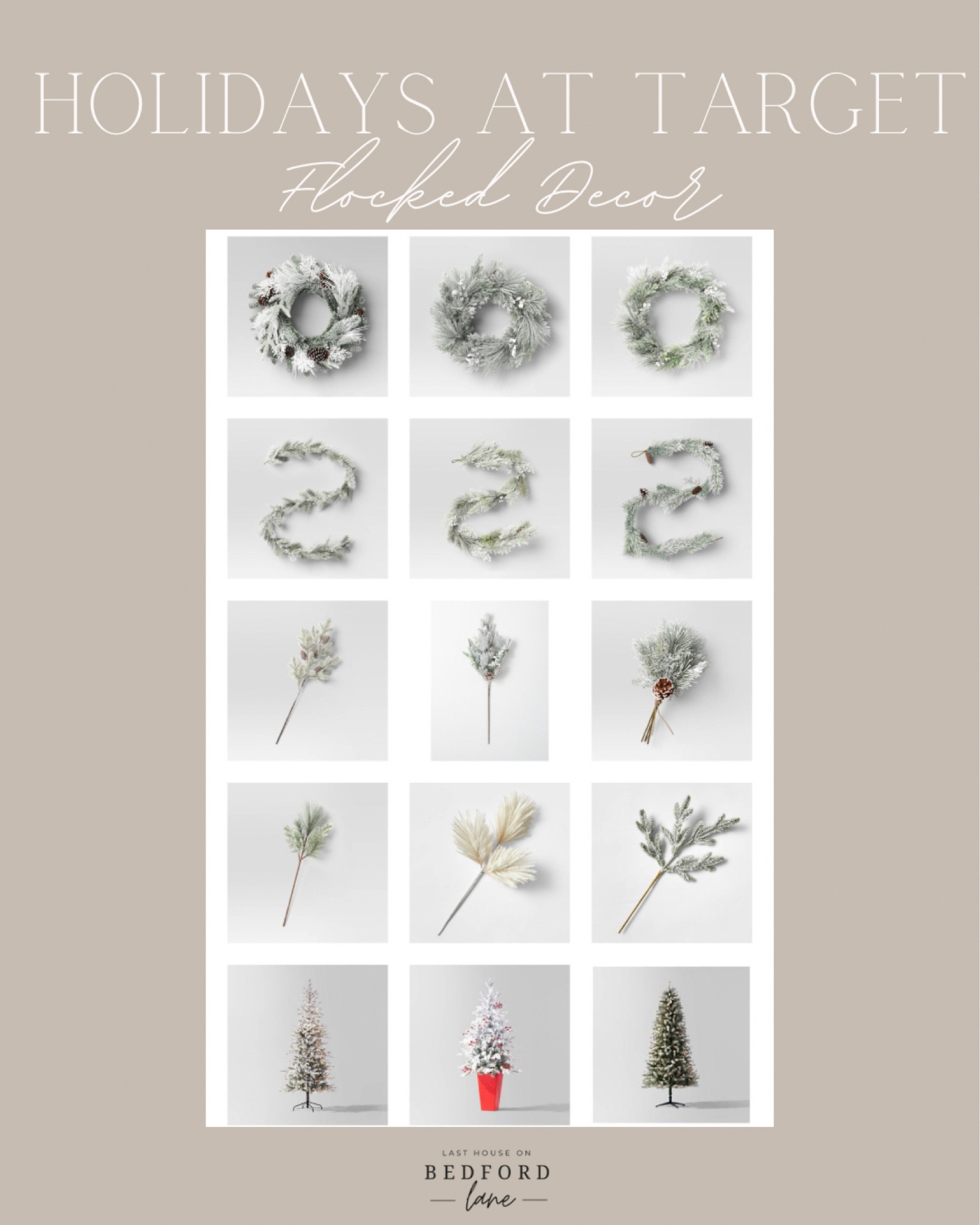 The best Flocked Christmas decor from Target is on sale! 

Flocked wreath flocked garland flocked Christmas tree flocked stems flocked decor holiday decor 


#LTKfindsunder50 #LTKhome #LTKHoliday