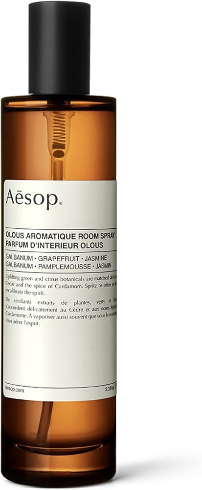 Aesop Olous Aromatique Room Spray - Blend of Citrus Botanicals, Cedar and Cardamom - Aroma for Se... | Amazon (US)