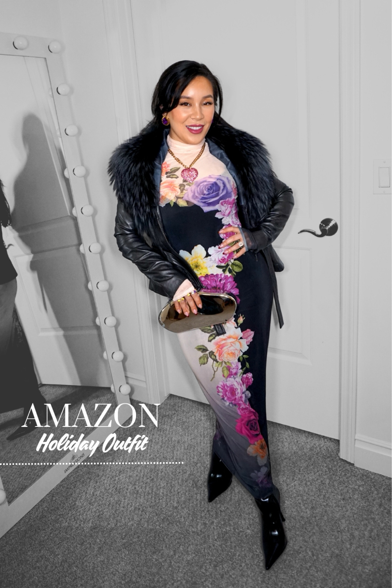 This is my FAVE dress from AFRM and it’s in sale right now for almost 50% off. A total steal! This dress’ colors and pattern are so versatile, it’s perfect for Holiday party season but will take you through spring as well. A true all season dress 🥰 

Dress: small 
Boots: true to size 

#LTKSaleAlert #LTKCyberWeek #LTKHoliday