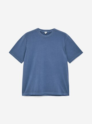 Relaxed T-Shirt – Blue – Men – ARKET GB | Arket UK