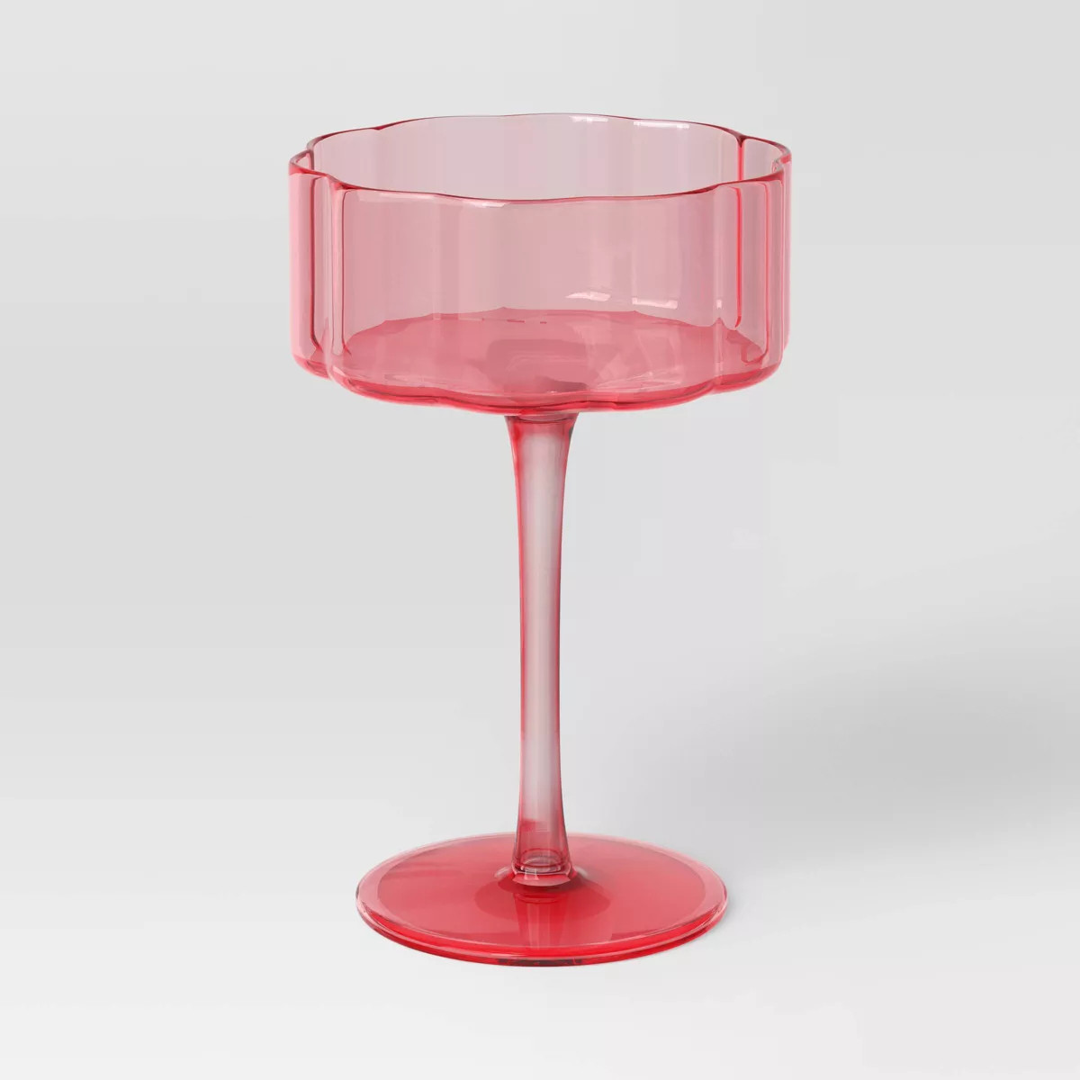 12.1 fl oz Glass Coupe Pink - Threshold™ | Target