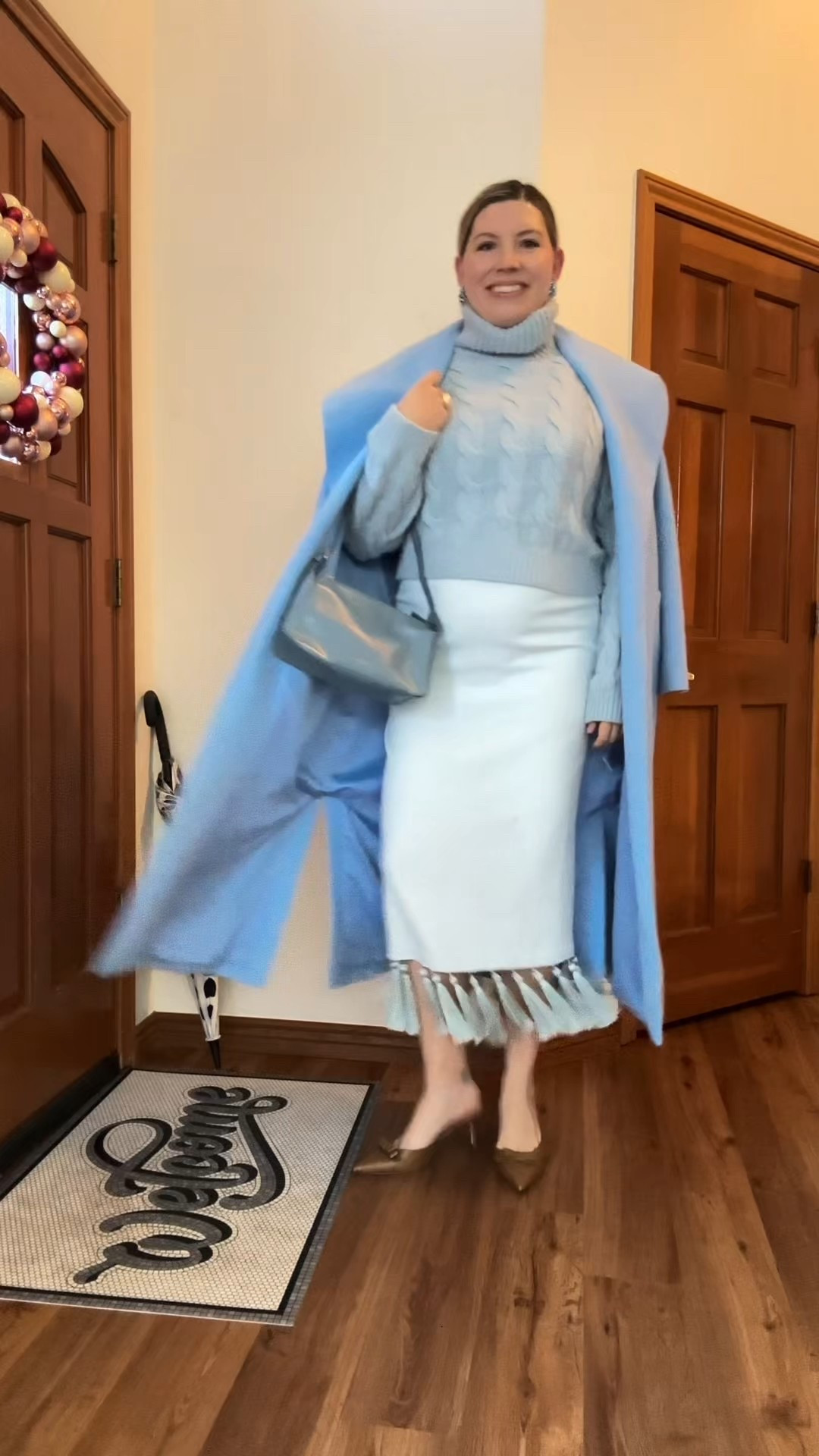 #RTRPartner
Mocktail Hour - Look 1 🍸 
A curated style series

She’s sophisticated but never dull. For this look I decided to layer a sweater over a dress that I had picked this summer to make it more winter-worthy and then layered with a monochromic coat for a high impact look. Then- to keep it monochrome, I went with this gorgeous bag from @renttherunway (this bag goes with everything, btw)

#RTRMuse

Bag - A.P.C. Accessories (rent from RTR!)
Dress - Antonio Melani Dillards
Shoes - Antonio Melani Dillards
Sweater - Better Garment (Anthropologie) 
Coat - Hutch
Earrings - Oscar de la Renta 
Ring - J Crew

#LTKSeasonal #LTKValentine #LTKootd