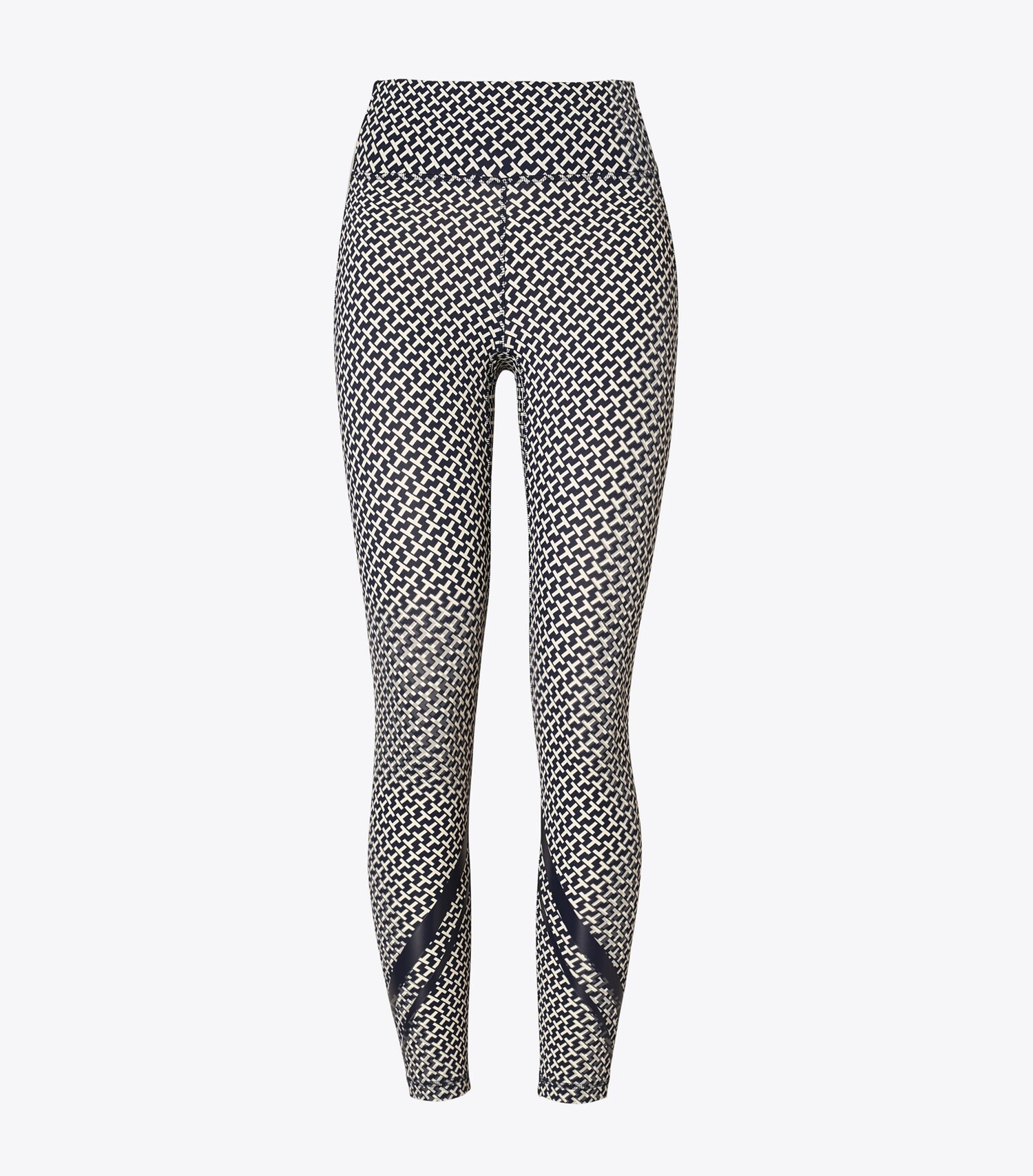 Weightless Printed Chevron 7/8 Legging: Women's Designer Bottoms | Tory Sport | Tory Burch (US)