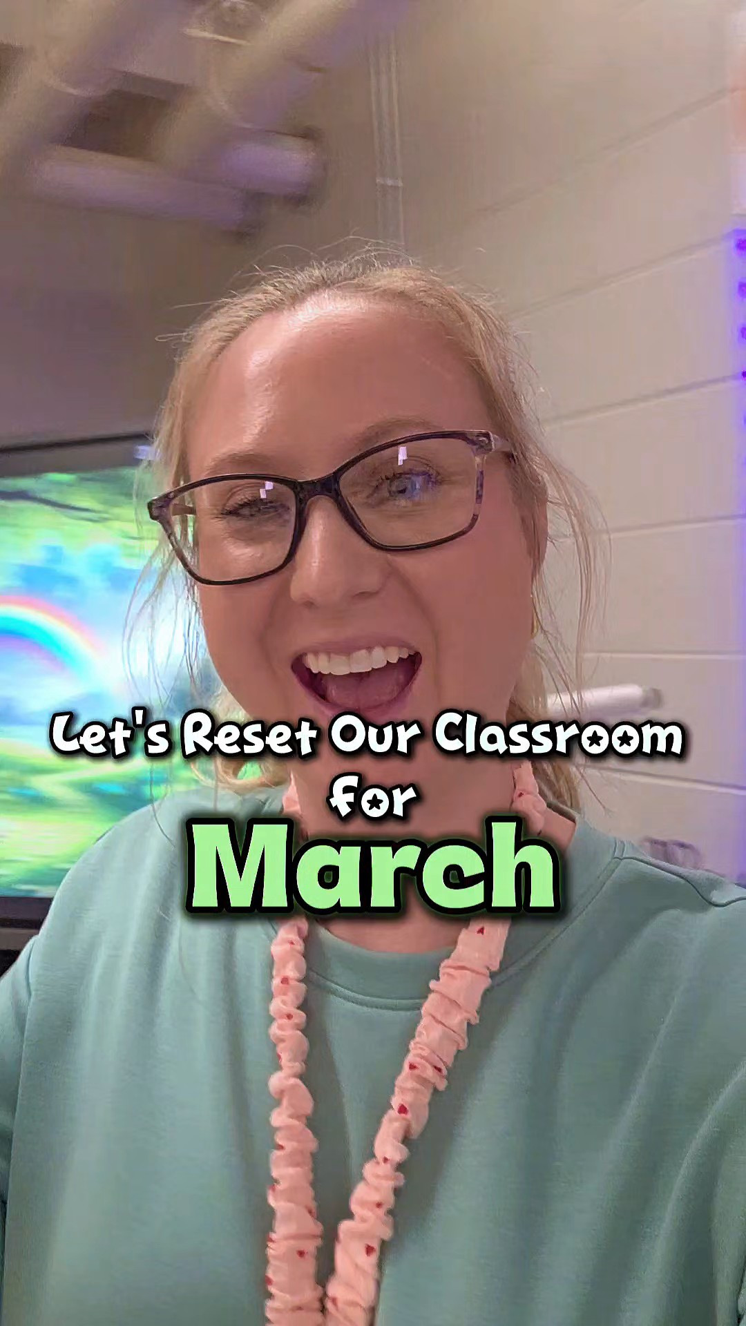 March classroom reset 🍀💚Fresh boards, lucky clovers, and hoping the classroom luck lasts through spring break 😅Decor inspo: @schoolgirlstyle & @bloomingwithbridgette 💚

#LTKdayinmylife #LTKSeasonal #LTKKids