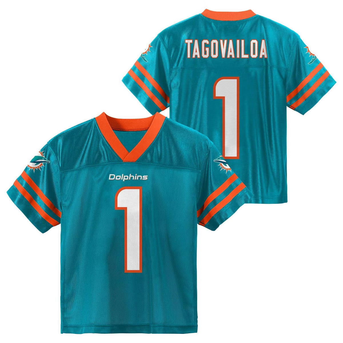 NFL Miami Dolphins Tua Tagovailoa Toddler Boys' Short Sleeve Jersey | Target