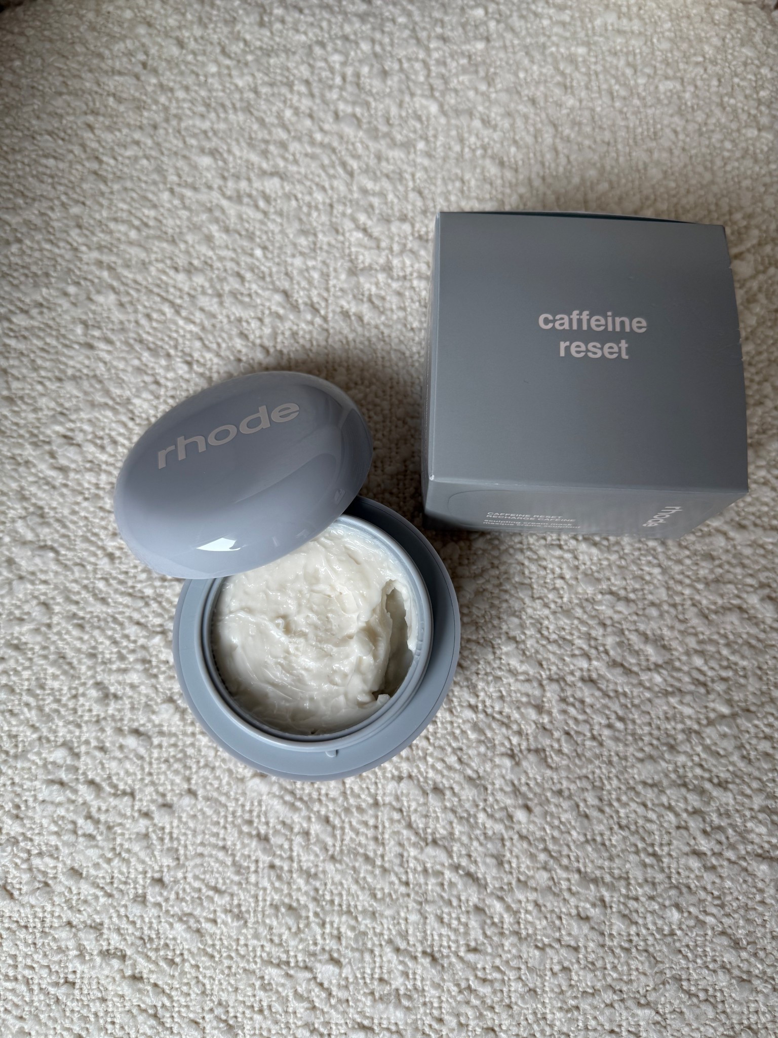 Although RHODE is targeted to a younger demographic, I absolutely love their products. This caffeine mask is no exception. I used it for the first time today and my skin was noticeably more supple and sculpted  

#LTKstorytime #LTKselfcare #LTKOver40