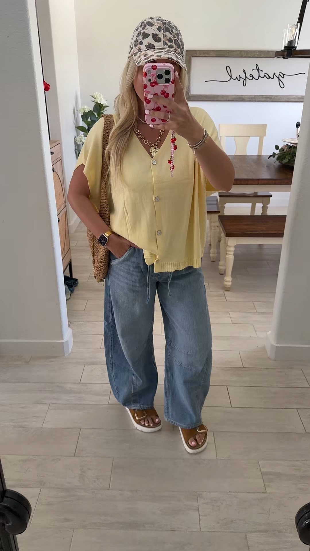 Spring outfit
Cardigan small
Jeans xs
Sandals tts