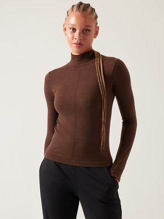 Ascent Seamless Turtleneck | Athleta