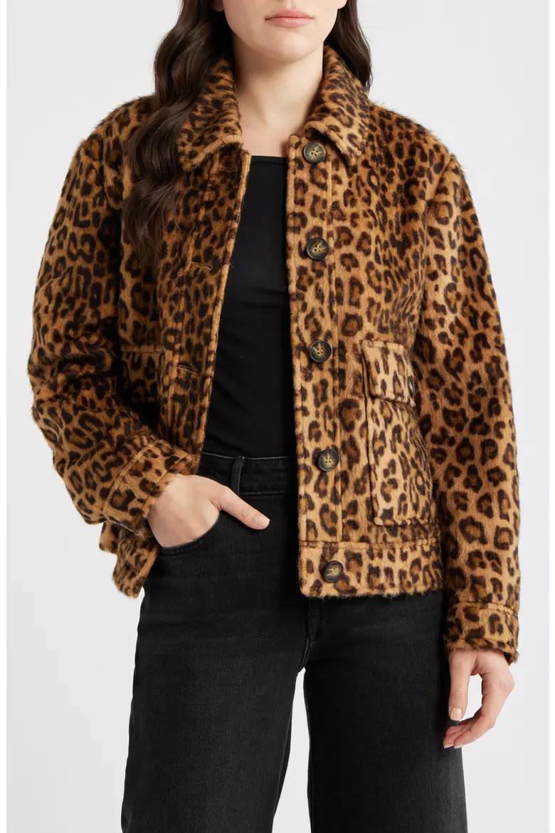 Leopard Print Jacket (Women) | Nordstrom | Nordstrom