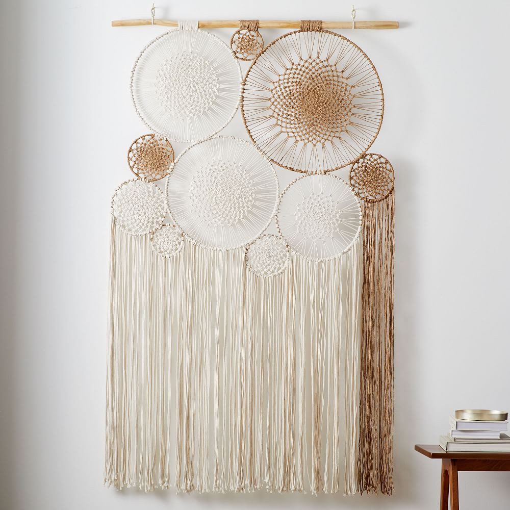 Handwoven Macrame Tapestry Wall Art | West Elm (US)