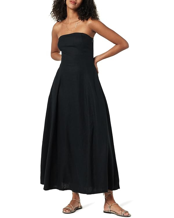 The Drop Women's Carlota Strapless Linen Maxi Dress | Amazon (US)