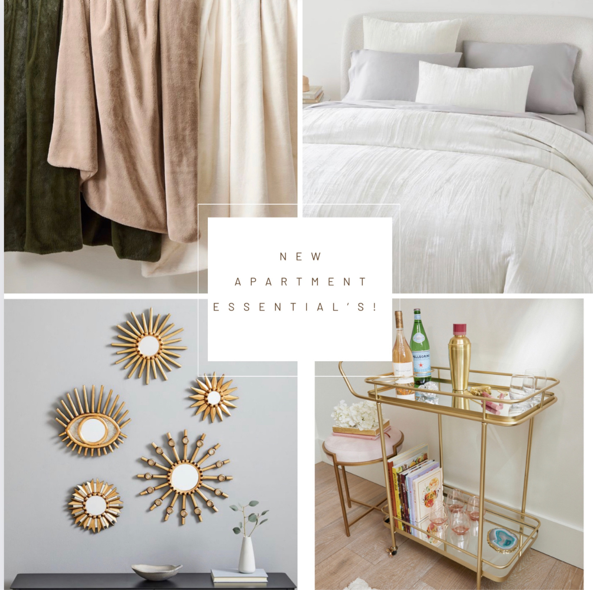 New Apartment Essential’s ‘Grown up Sexy’ Edition!

Fun Femme Finds in a neutral palette with a variety of texture! 

#LTKstyletip #LTKhome #LTKsalealert