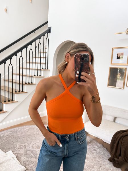 STOP. I am OBSESSED! 🤩 

The neck detail on this is incredible!!! Comes in a few colors!! Such a fun piece to add to your wardrobe!

Sizing Details ✨ 
5’4’’ • 124lbs • 30D 

Top: XS
Bottom: 25 Curve



#LTKSeasonal #LTKFindsUnder100 #LTKStyleTip