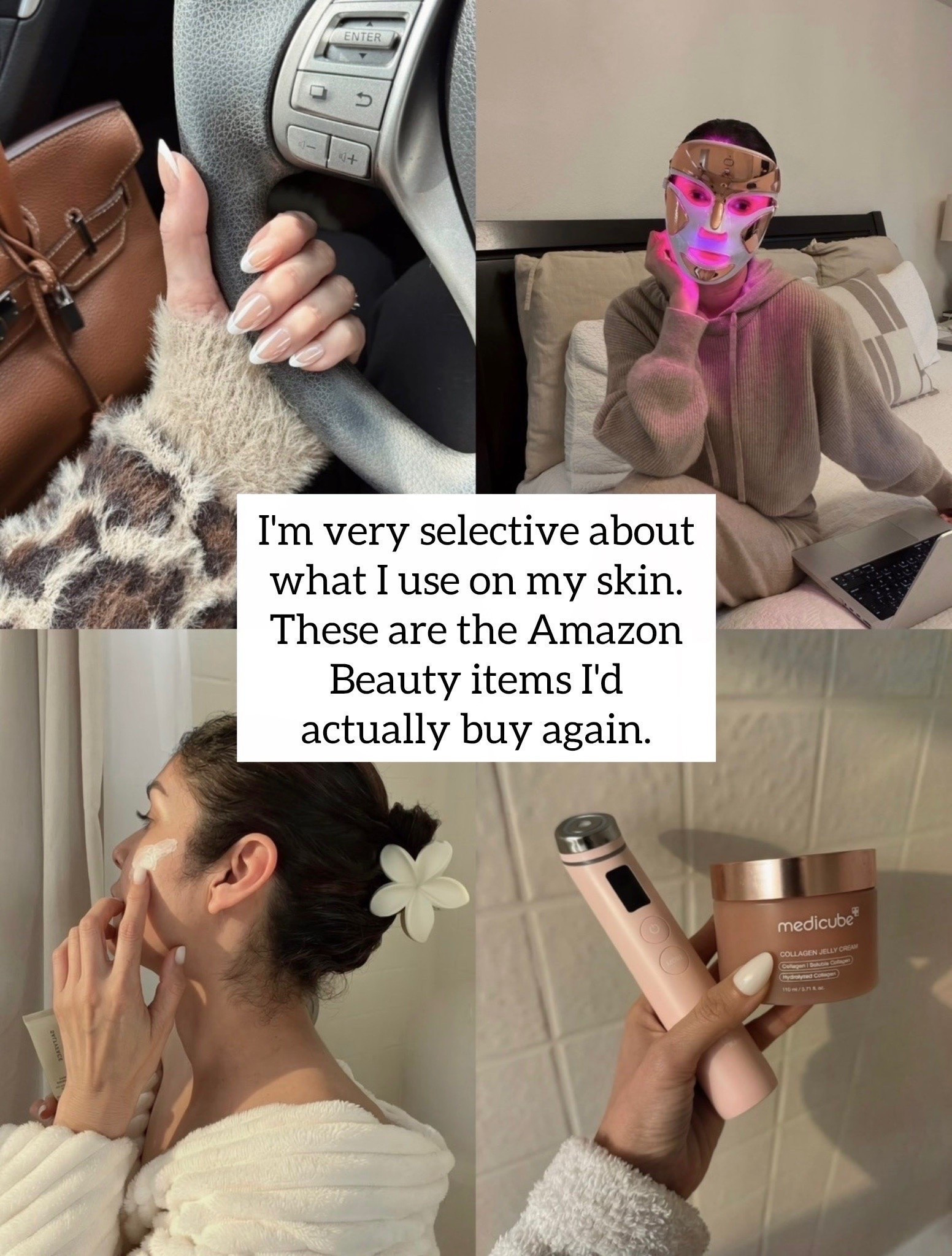 Amazon Beauty finds ✨ I’m very selective about what I use on my skin, so these are the Amazon beauty products I’ve tried, loved, and would actually buy again.

From skincare and beauty essentials to products that have earned a permanent spot in my routine, I’m only sharing the Amazon finds I genuinely think are worth the money.

➡️ Full review + all my Amazon favorites on TheAllureEdition.com blog

Amazon beauty | Amazon beauty finds | Amazon skincare | skincare favorites | beauty must haves | beauty products worth buying | Amazon finds | Amazon favorites | skincare routine | beauty essentials | Amazon fashion | Amazon home

#AmazonBeauty #AmazonFinds #BeautyFavorites

#LTKgrwm #LTKootd #LTKOver40