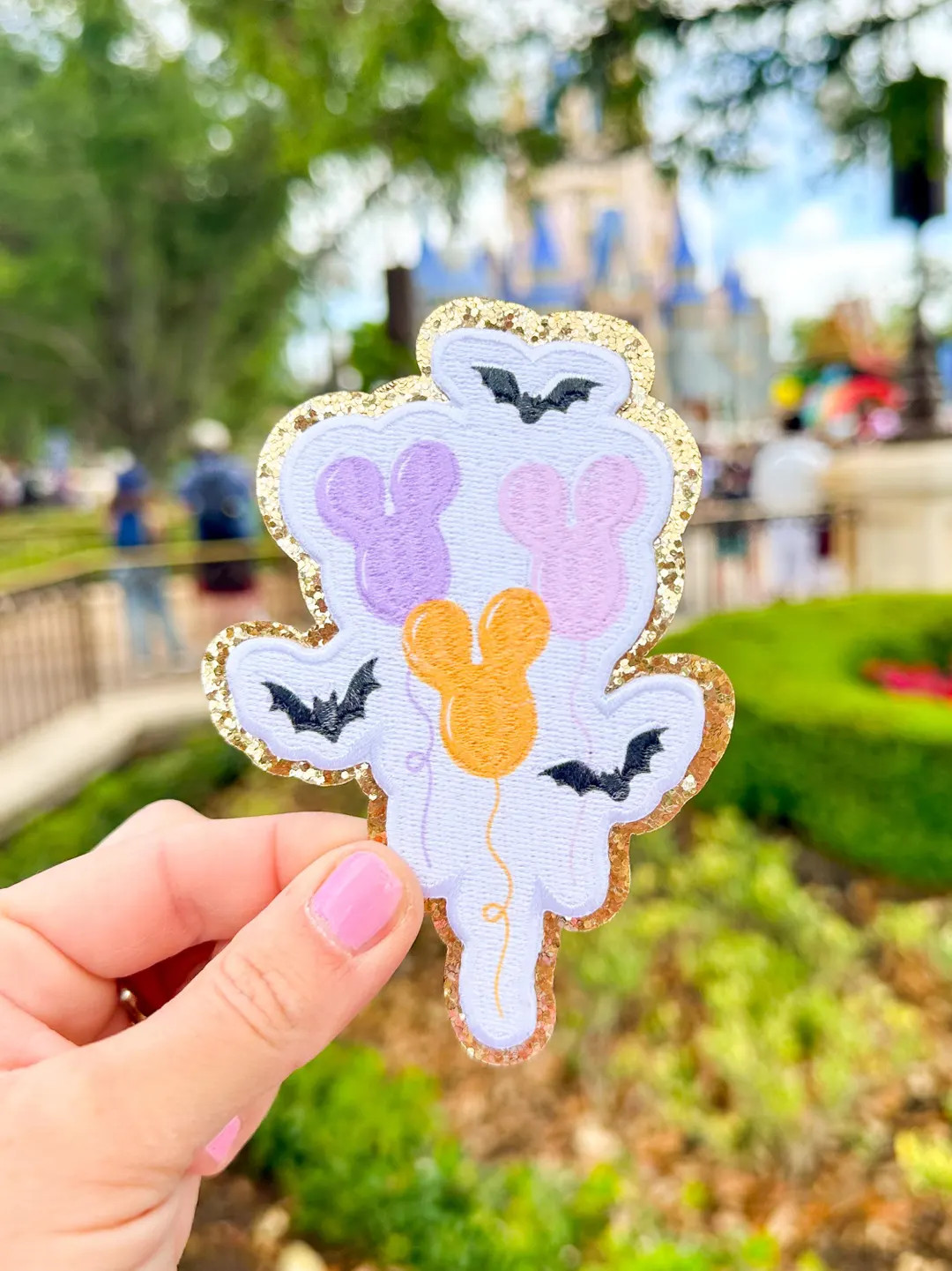 Disney Halloween Patch. Disney Balloon Patch. MNSSHP Bag. Halloween Minnie Patch. Minnie Balloonp... | Etsy (US)