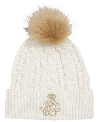 Cable with Direct Embroidery Hat | Macy's