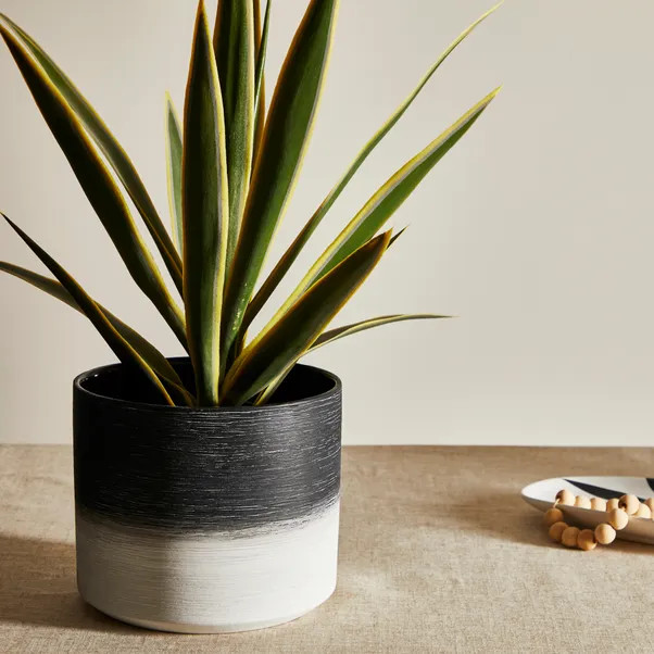 Textured Ceramic Plant Pot | Dunelm (migrated)