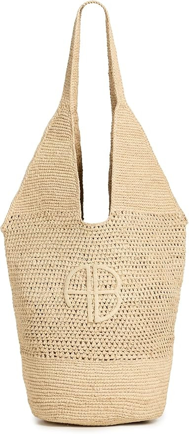ANINE BING Women's Leah Logo Hobo Bag | Amazon (US)